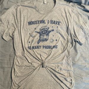 Graphic Tshirt Houston I have So many Problems Size 2X Bella & Canvas